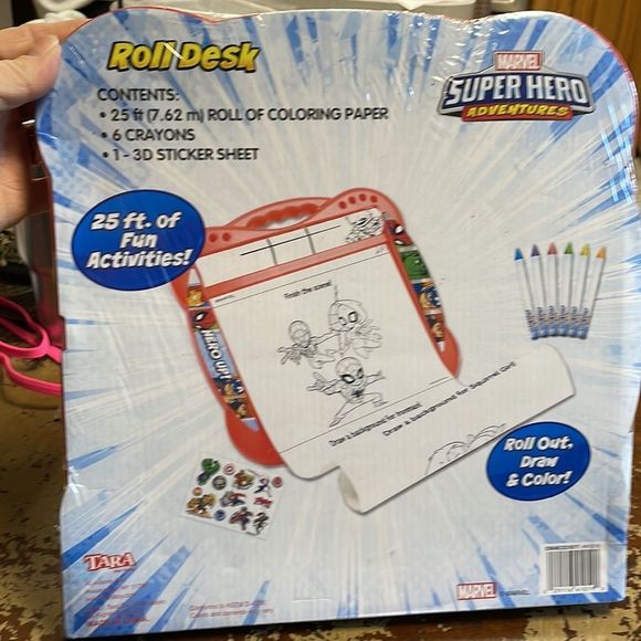 Marble superhero adventures roll desk - Picture 5 of 6